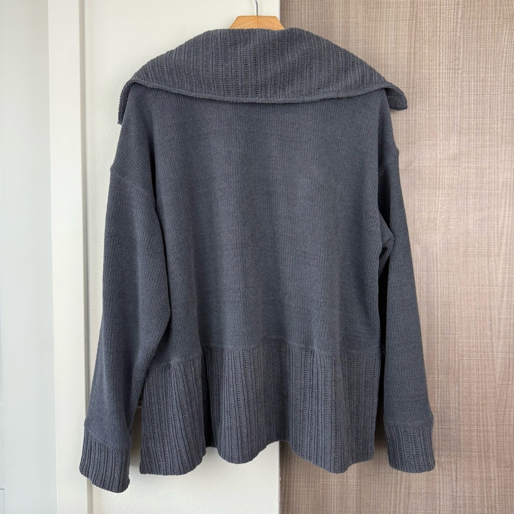 Free People FP Beach Black Pearl‎ Grace Pullover Sweater - Picture 7 of 11